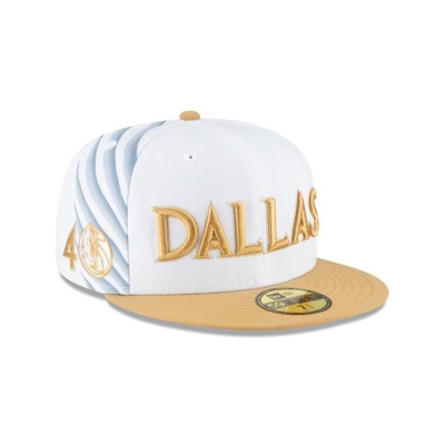 Blue Dallas Mavericks Hat - New Era NBA City Edition 59FIFTY Fitted Caps USA7042986